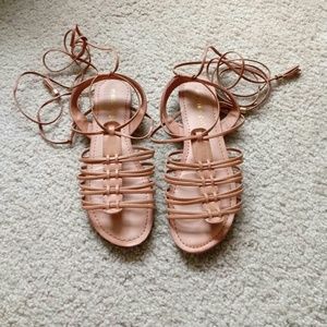 Steve madden lace up sandals
